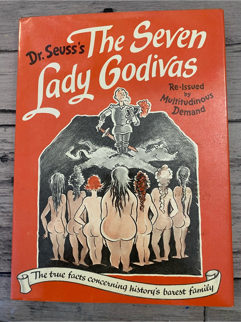 Dr. Seuss The Seven Lady Godivas Vintage Book (1987, Hardcover)